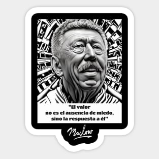 ABRAHAM MASLOW Sticker